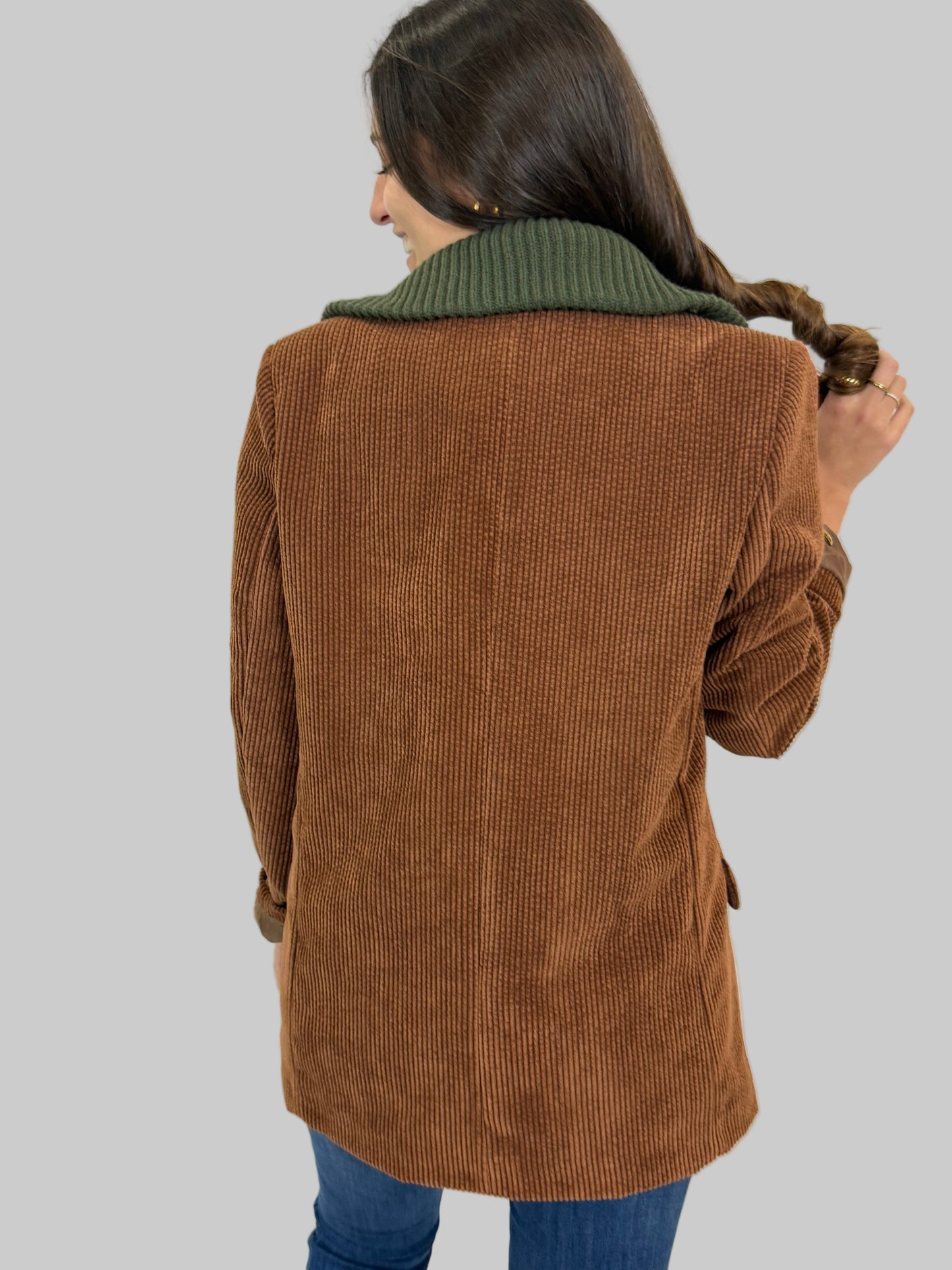Blazer de bombazina