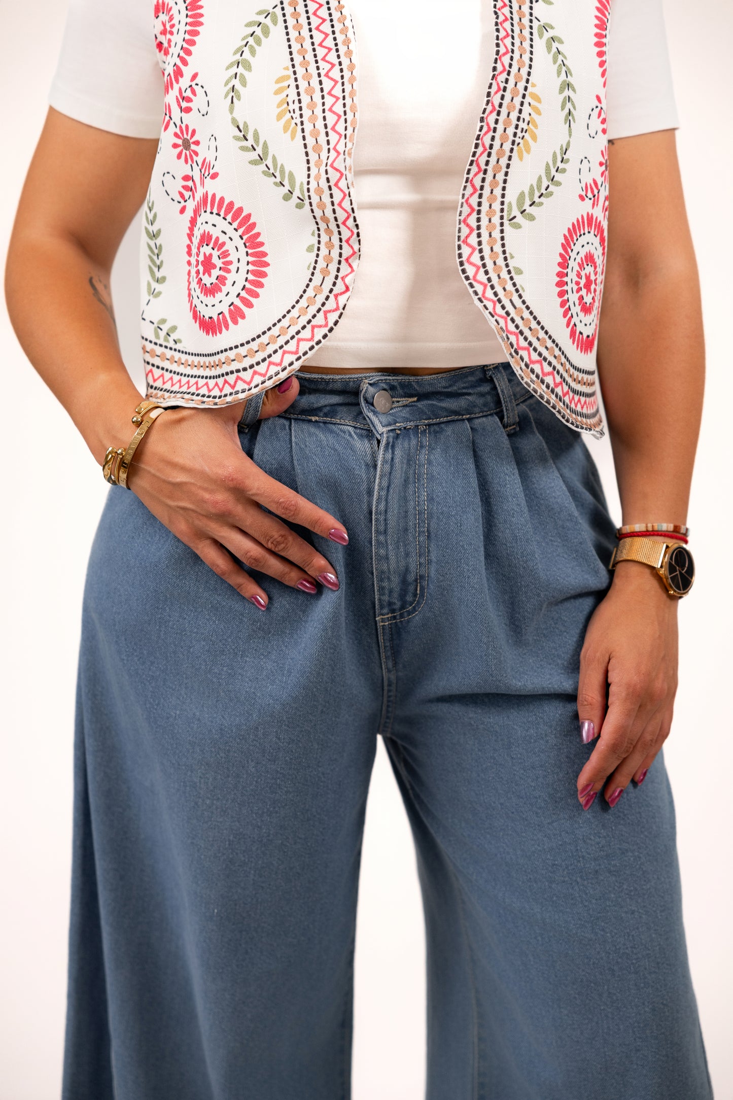 Colete Floral