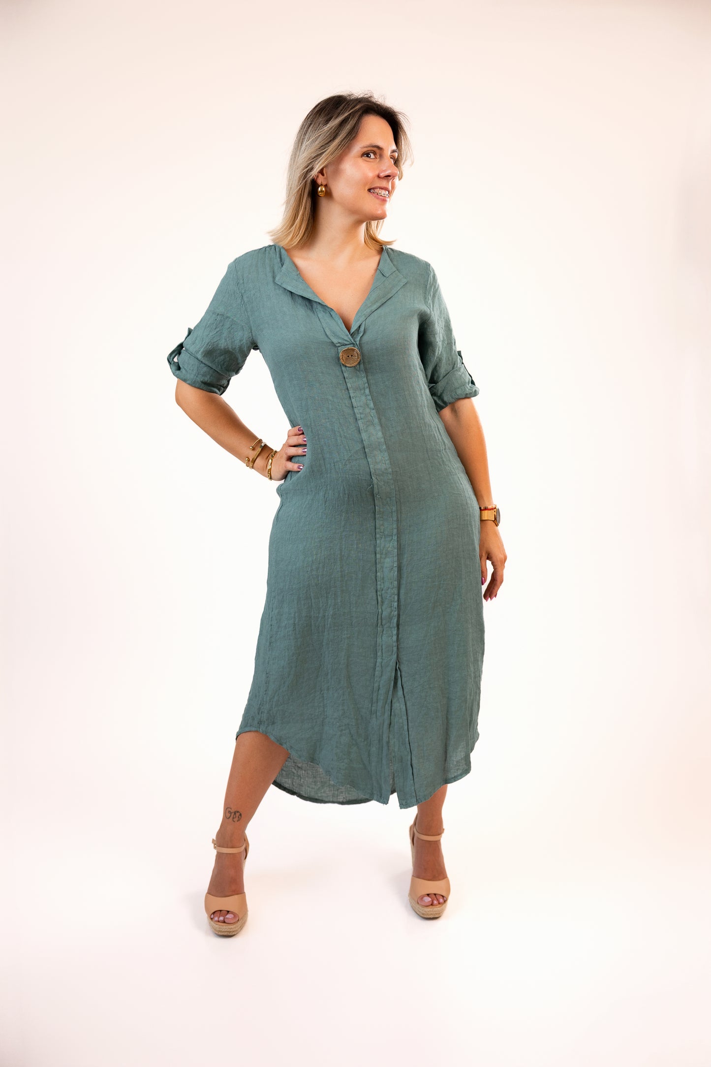 Vestido Linho