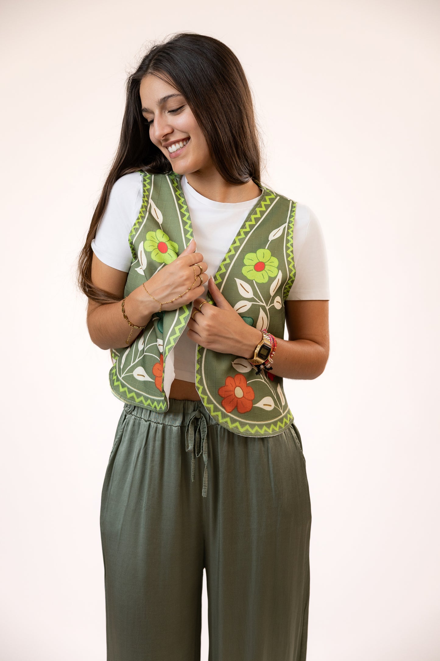 Colete Floral