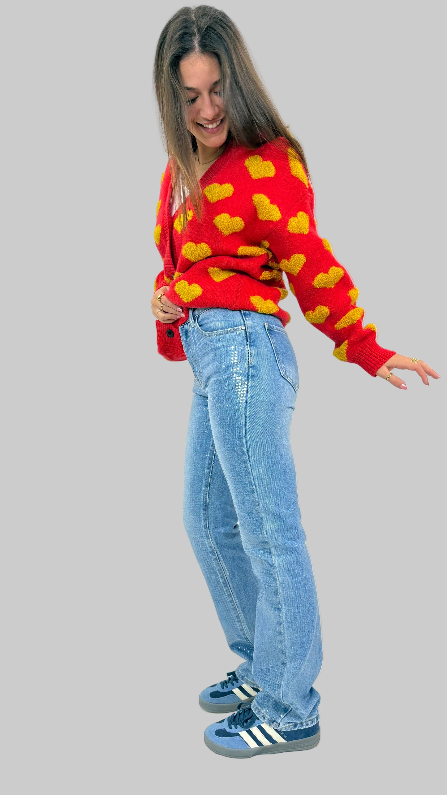 Jeans com brilhos