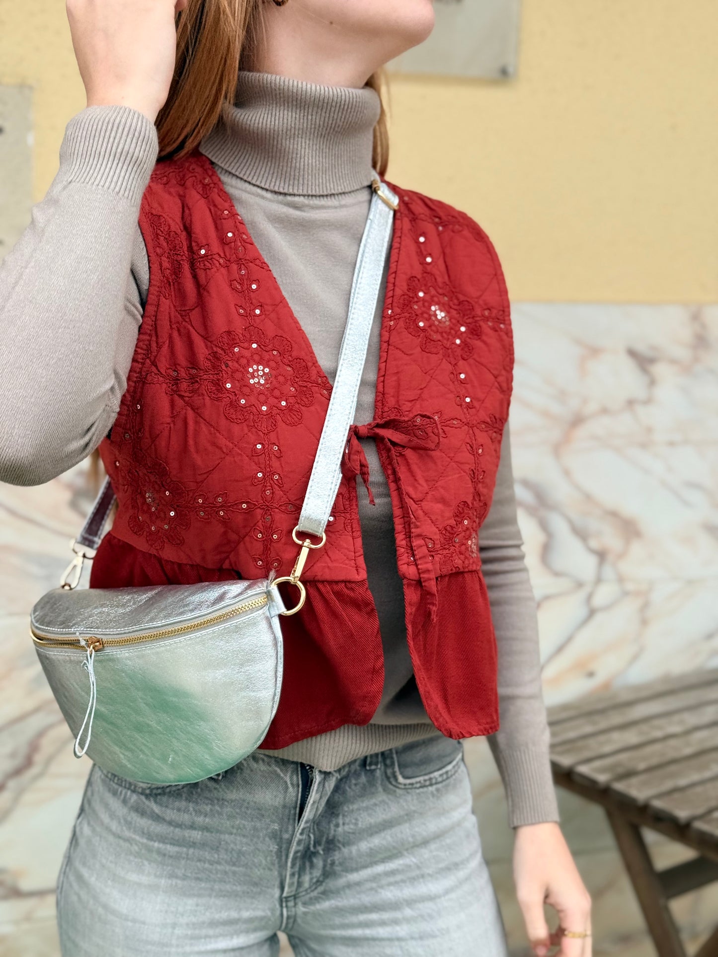 Banana em pele média