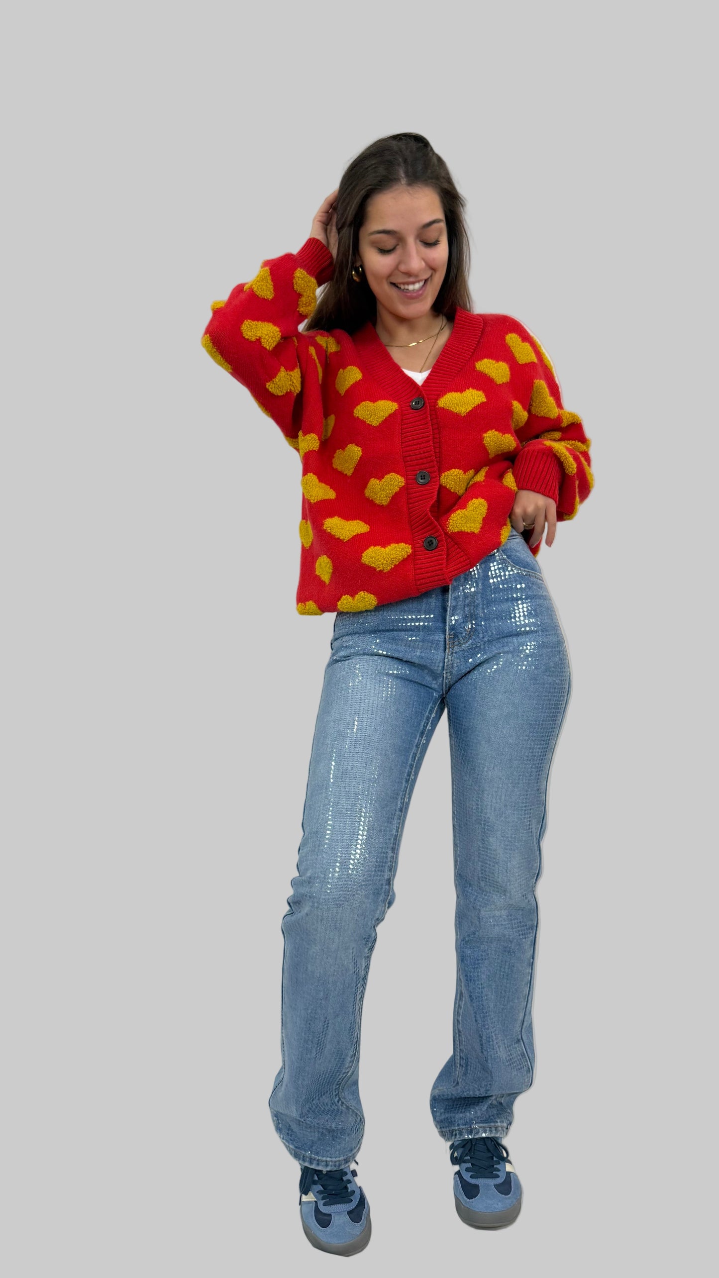 Jeans com brilhos