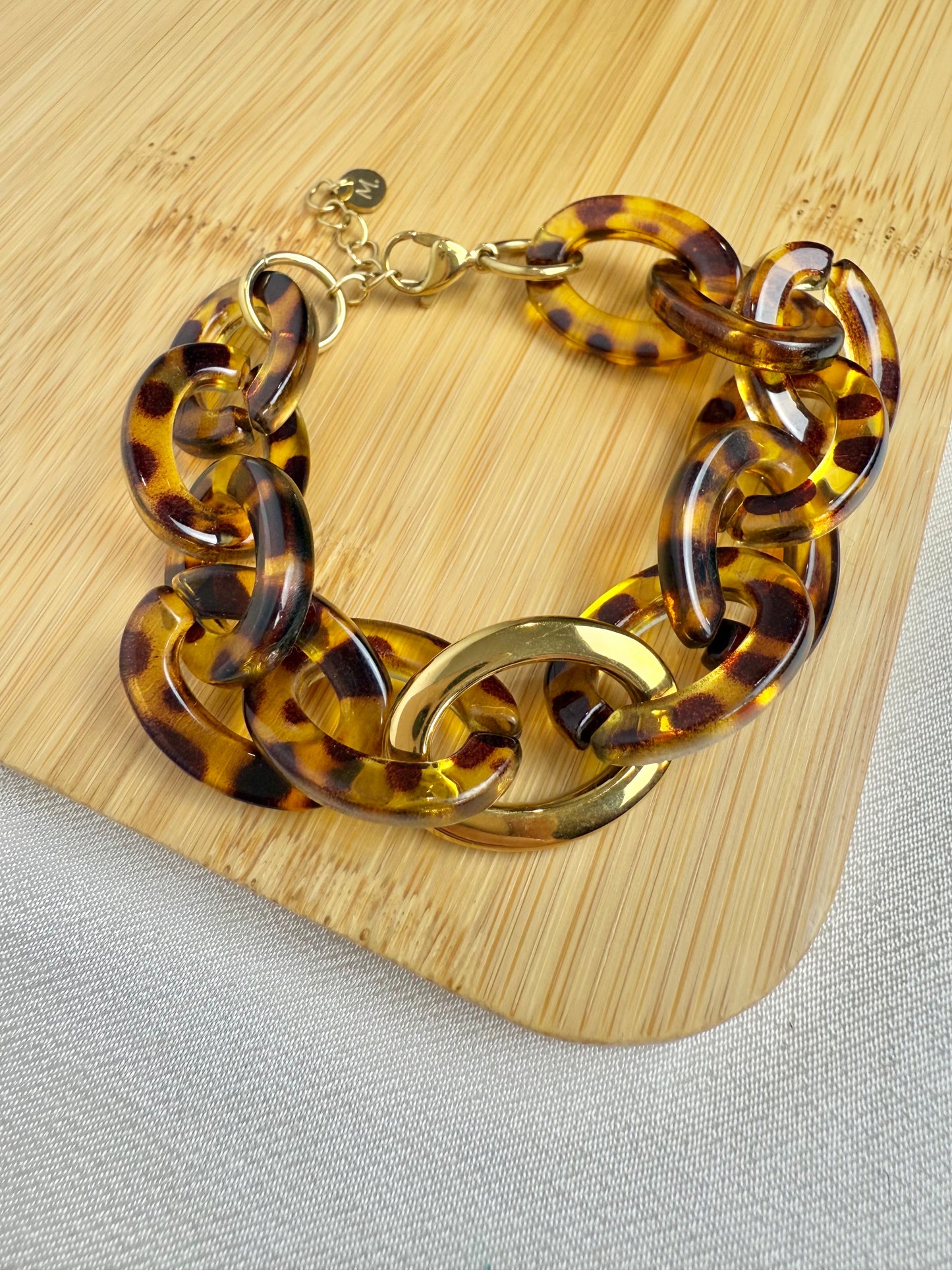 Pulseira tipo corrente