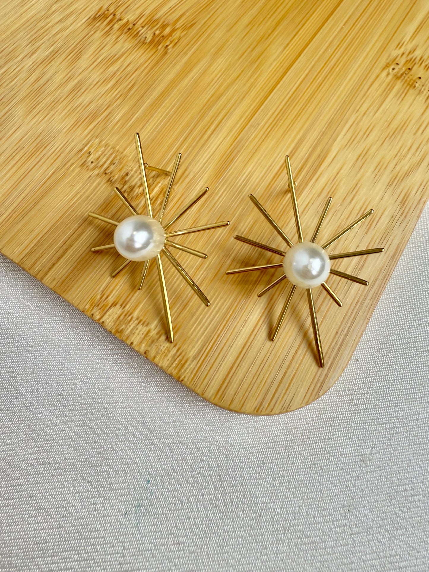 Brincos Star - Stainless Steel
