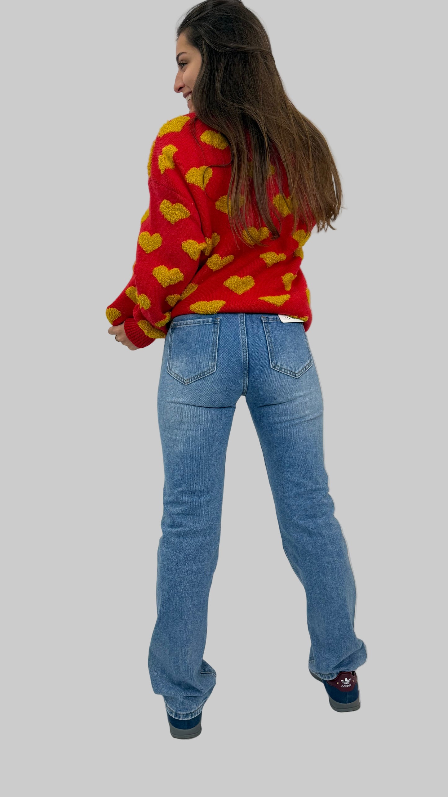 Jeans com brilhos