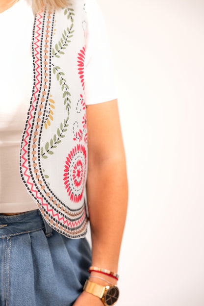 Colete Floral