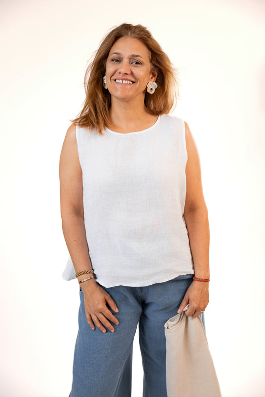 Blusa Cava Linho