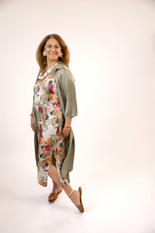 Vestido Acetinado