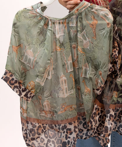 Blusa Safari