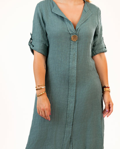 Vestido Linho