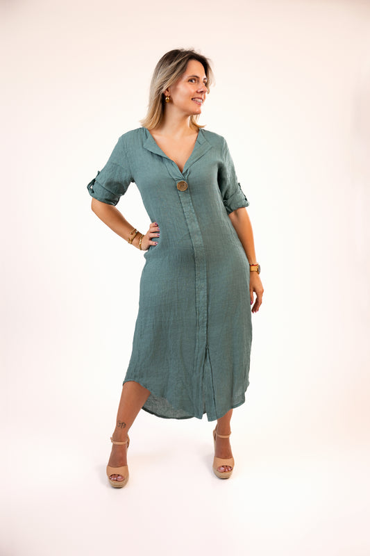 Vestido Linho