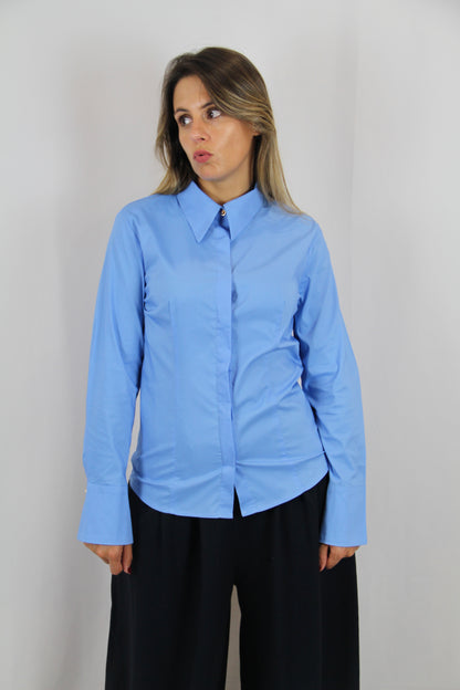 Camisa em popelina
