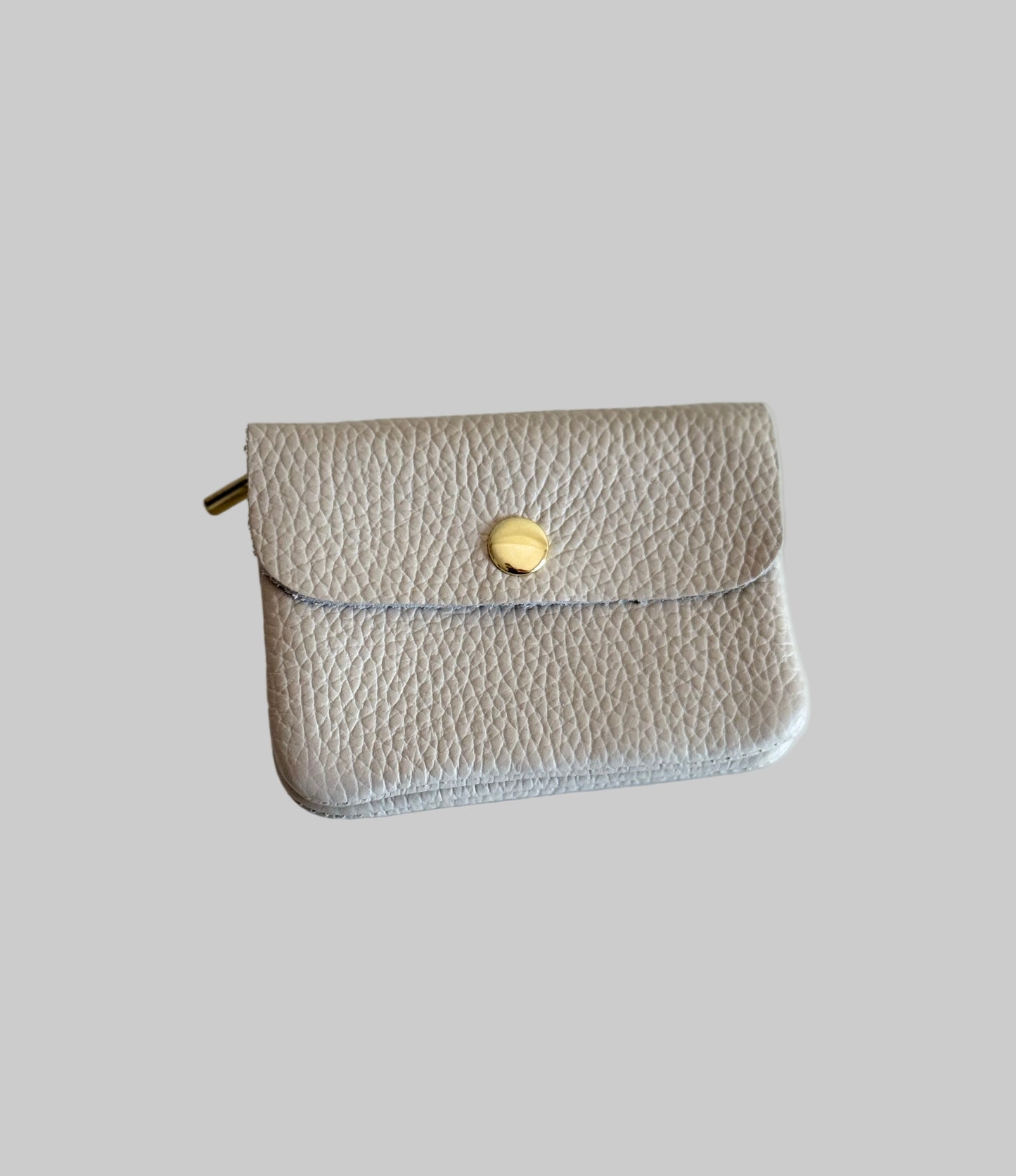 Carteira em pele pequena