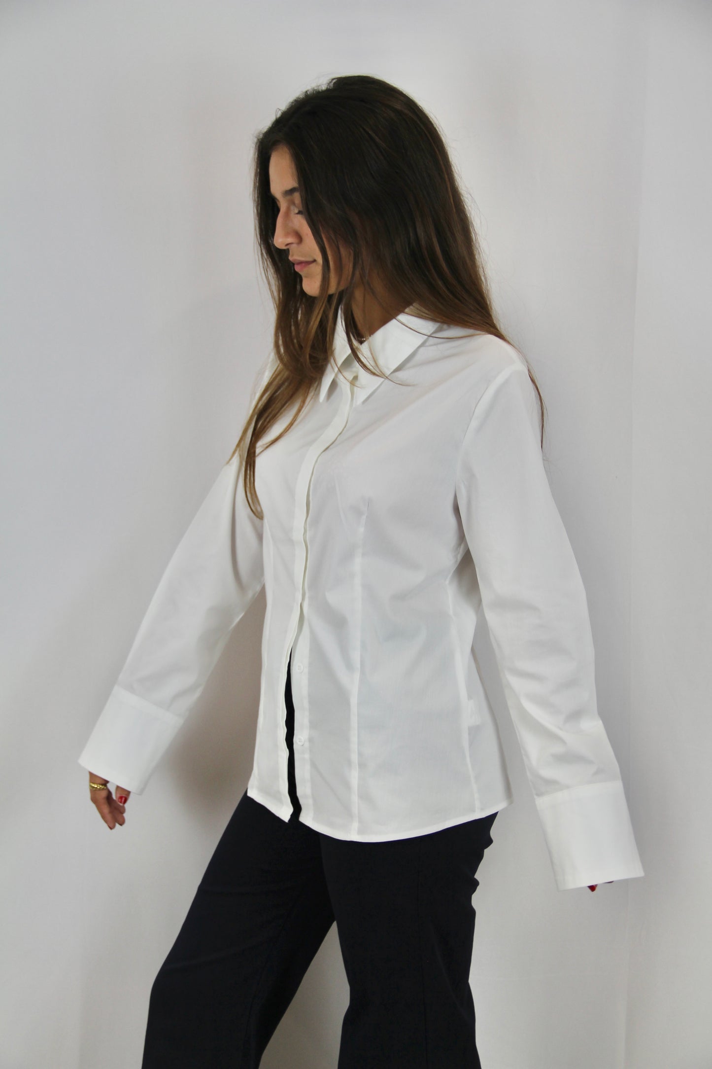 Camisa em popelina