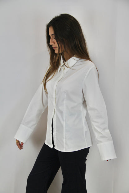 Camisa em popelina