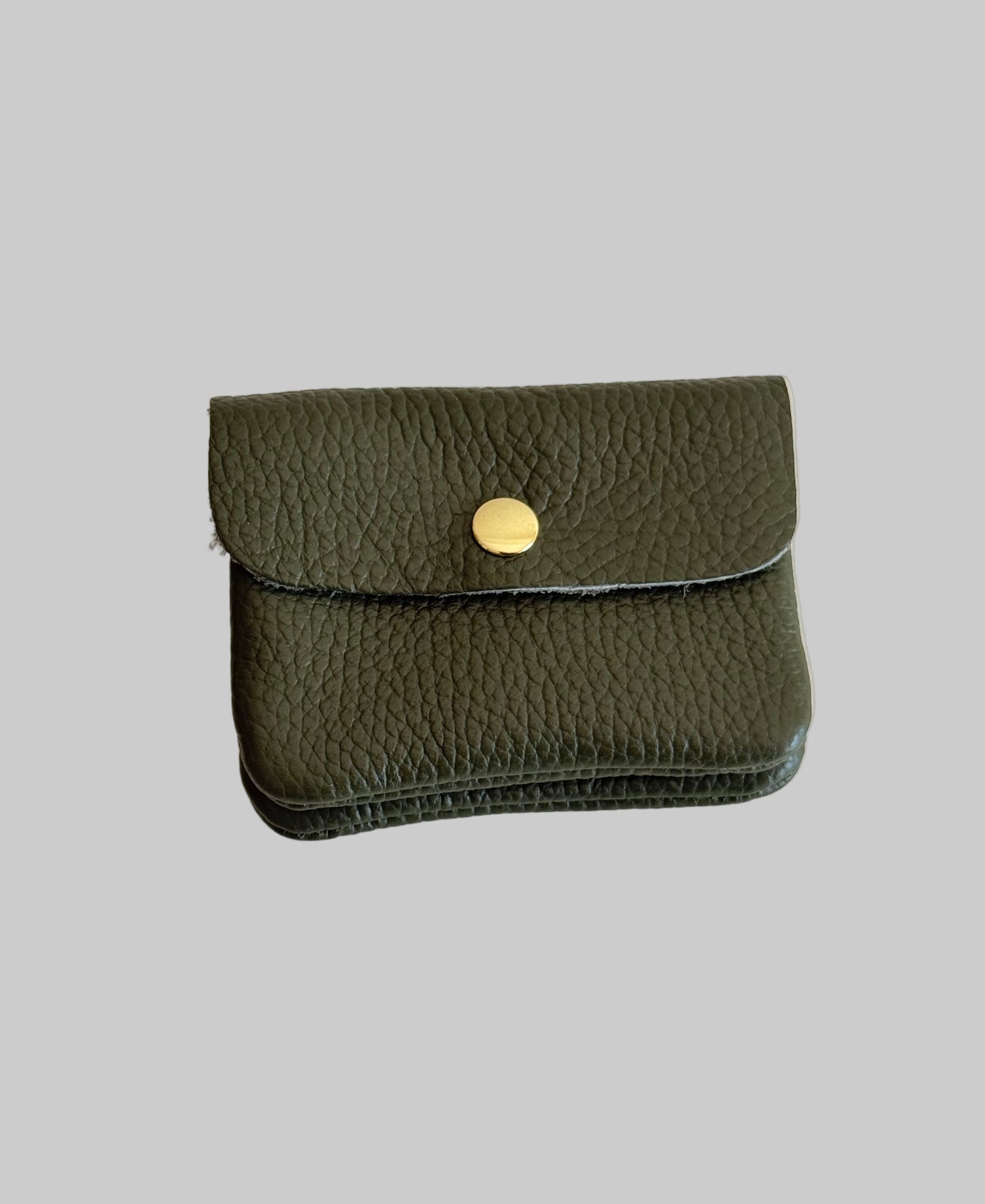 Carteira em pele pequena