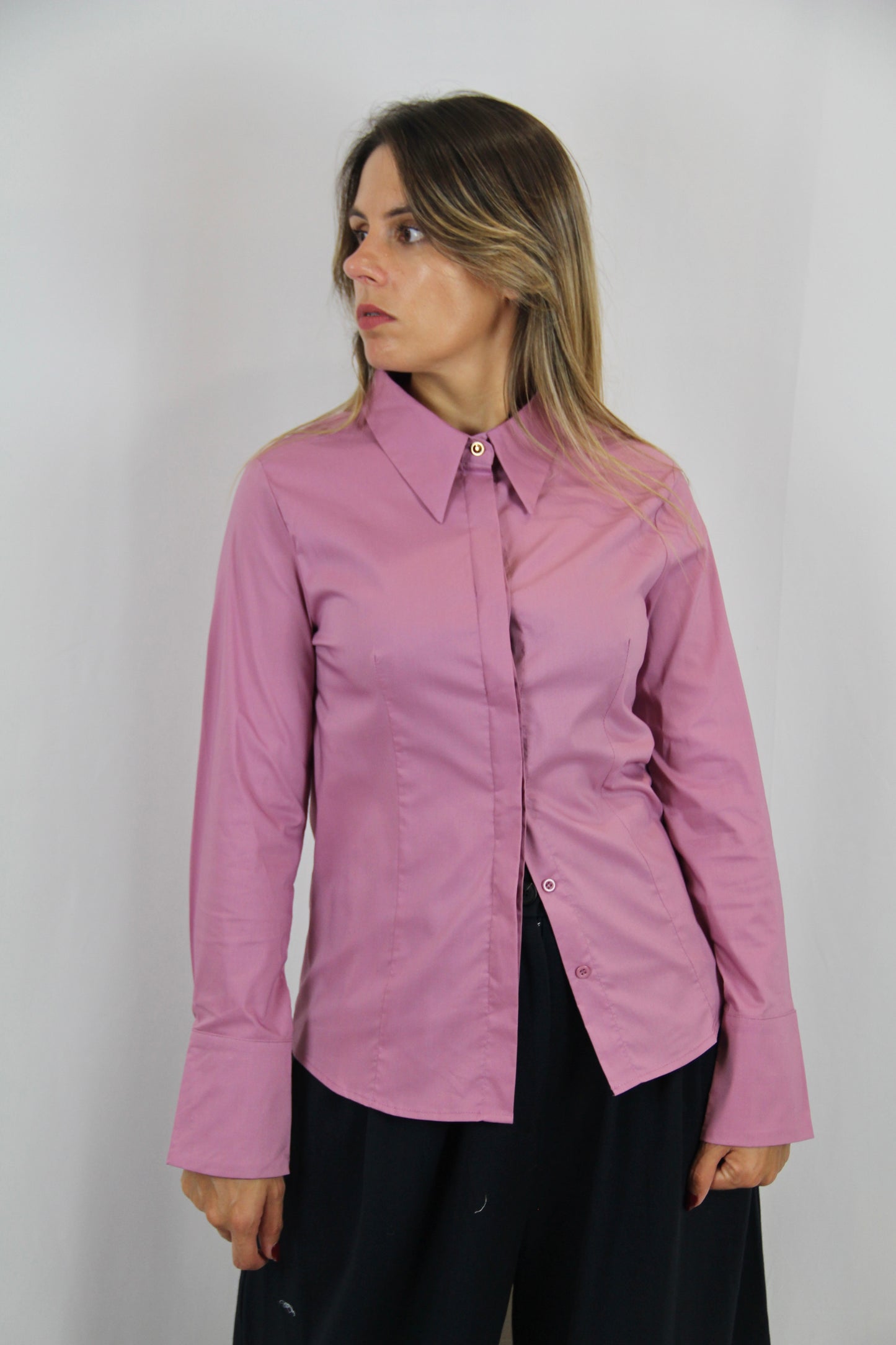 Camisa em popelina