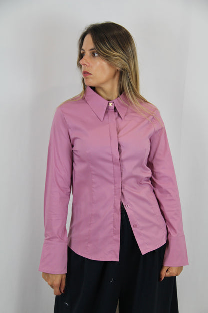 Camisa em popelina