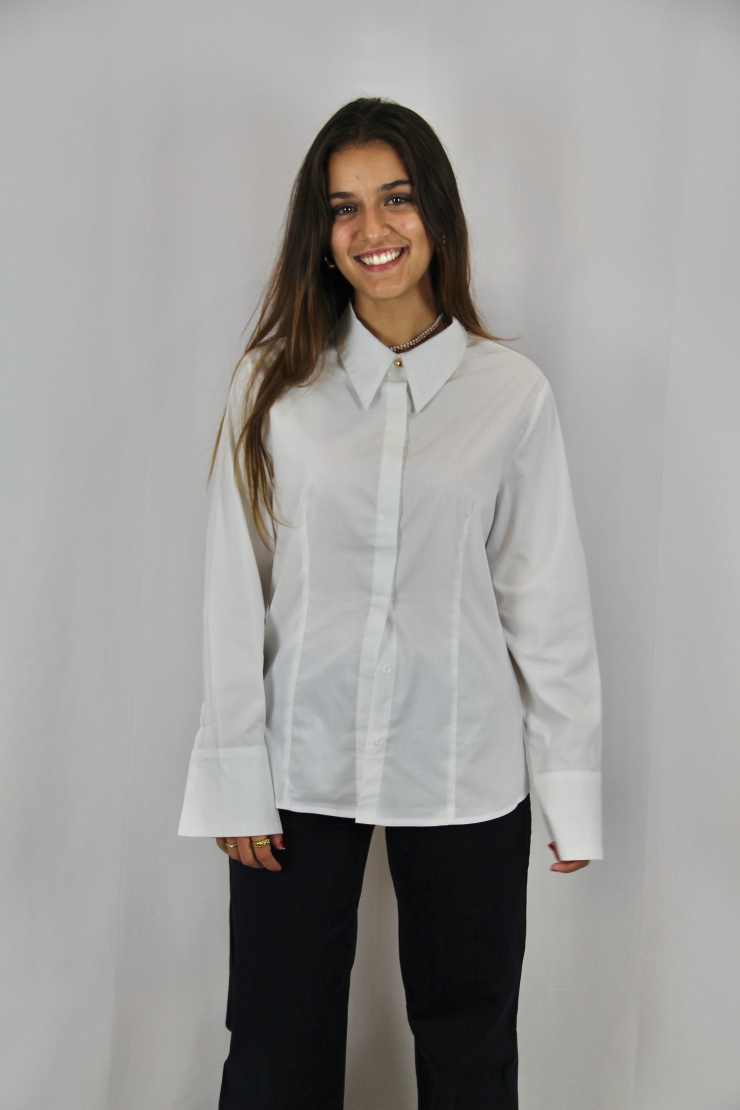 Camisa em popelina