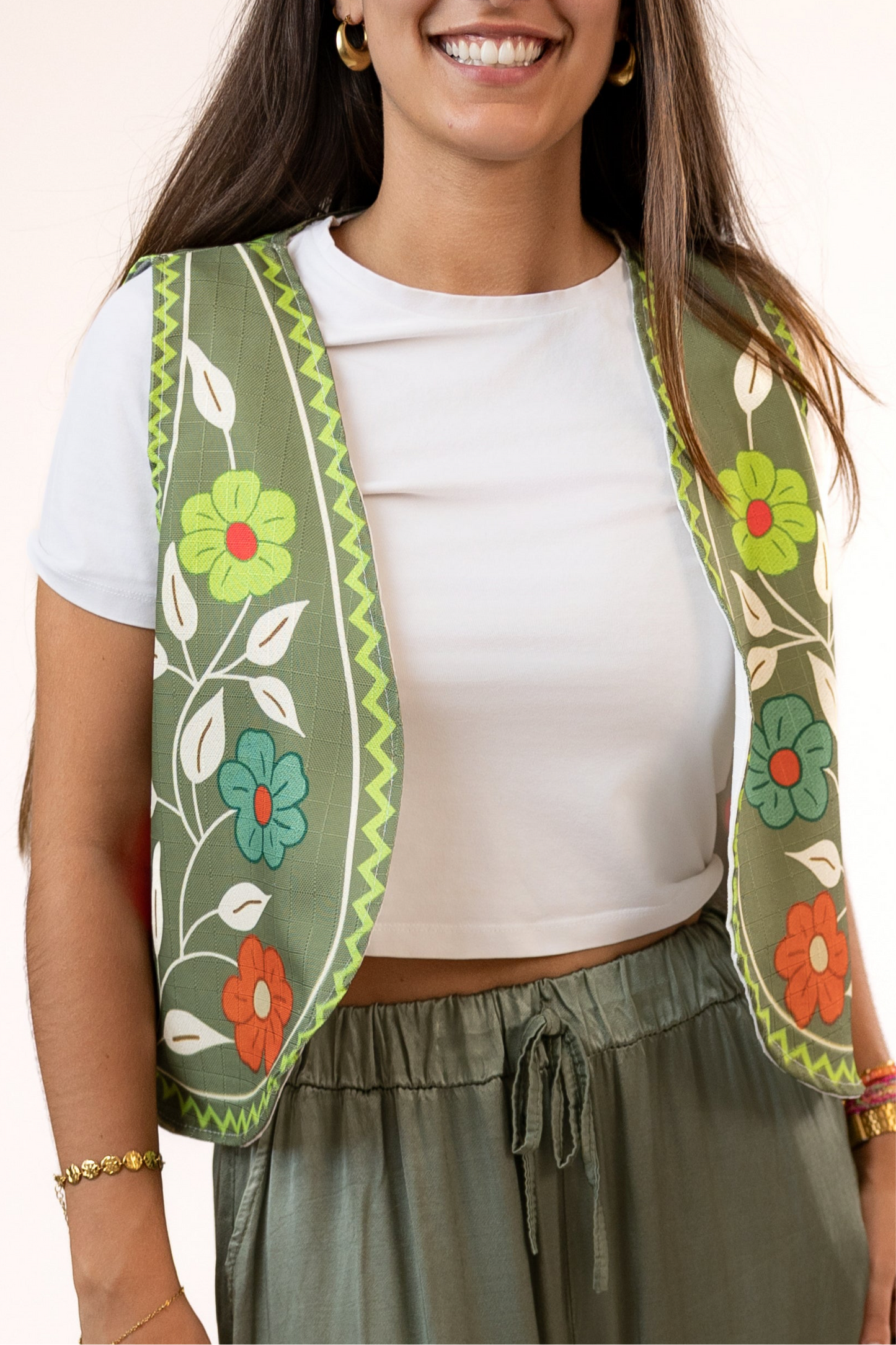 Colete Floral