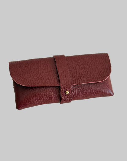 Caixa de óculos em pele