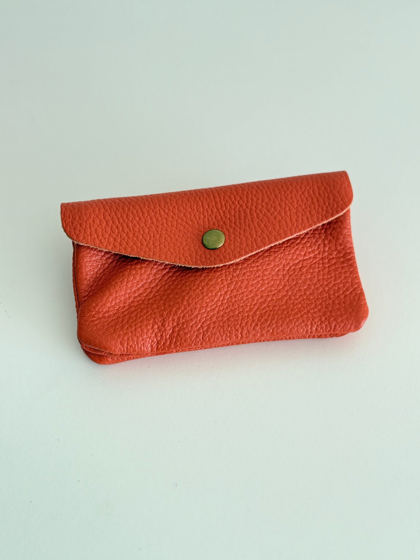 Carteira em pele grande