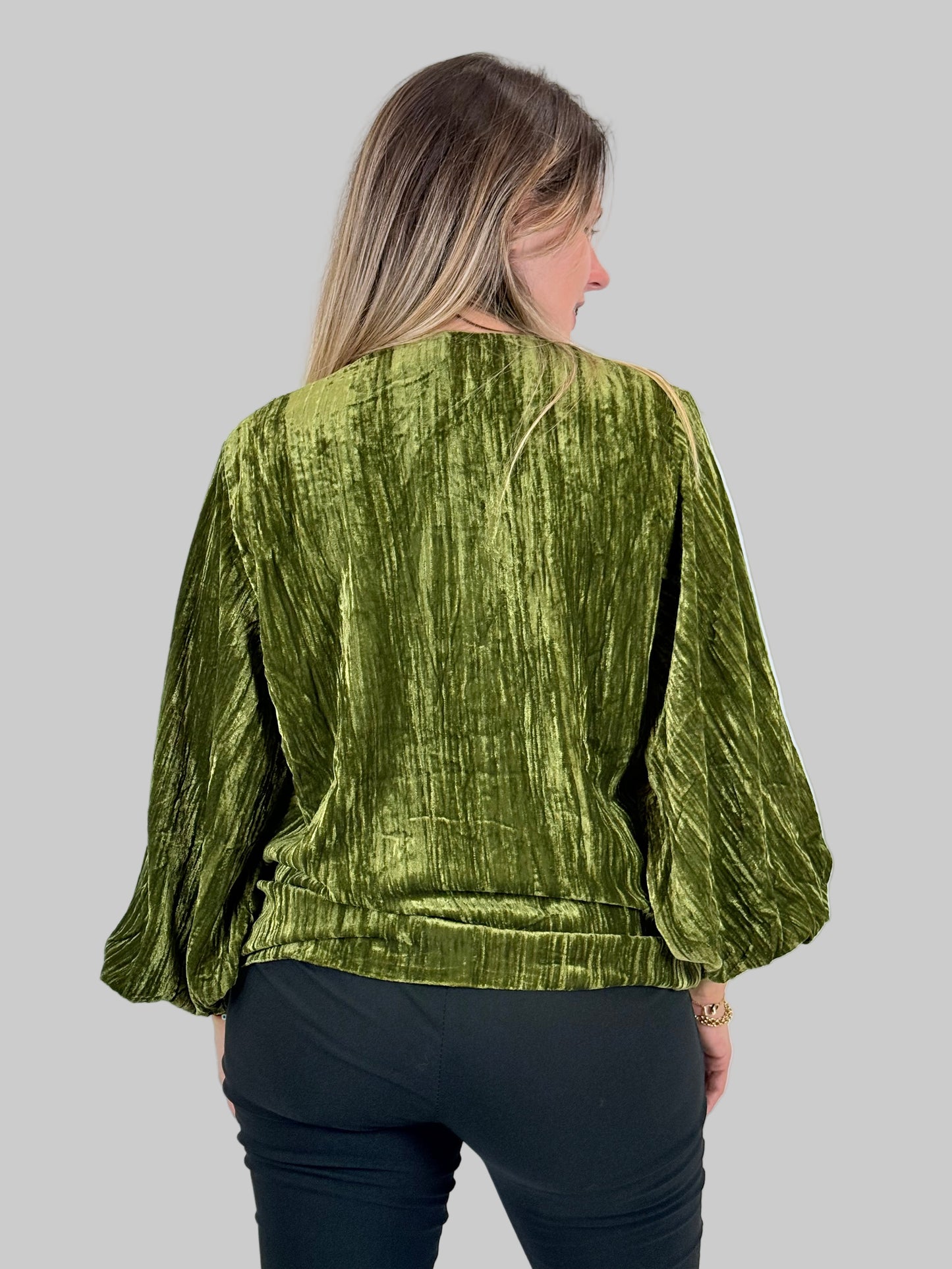 Casaco Veludo Lantejoulas